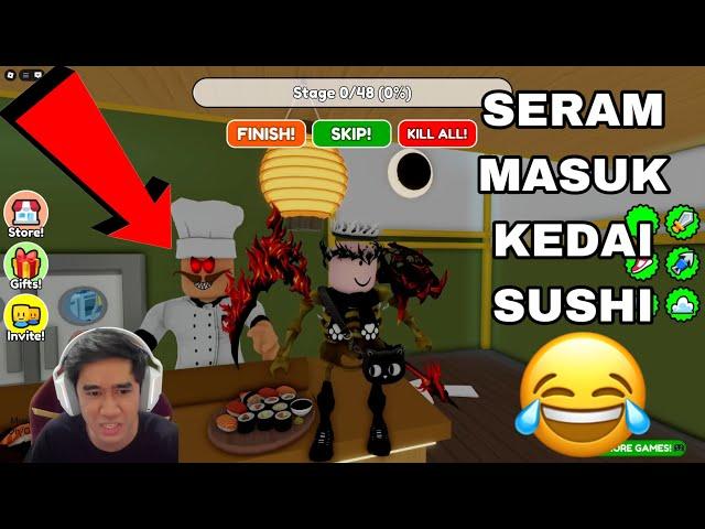 SERAM MASUK KEDAI SUSHI 