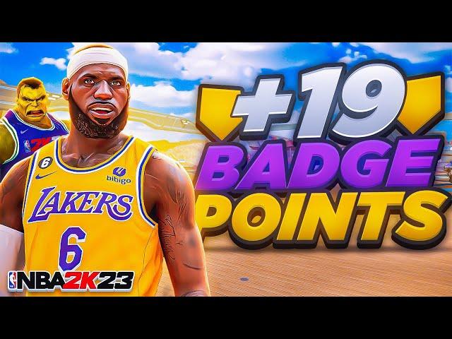 HOW TO GET +19 FREE EXTRA BADGES ON EVERY BUILD IN NBA2K23! (BADGE GLITCH ON ALL REBIRTH BUILDS)