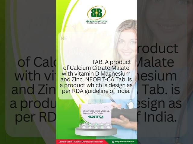 NEOFIT- CA TAB Significant Nutritional Benefit #neofit #nutrition #calcium