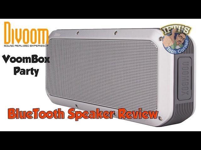 Divoom VoomBox Party - Weatherproof BlueTooth Speaker with SubWoofer! REVIEW