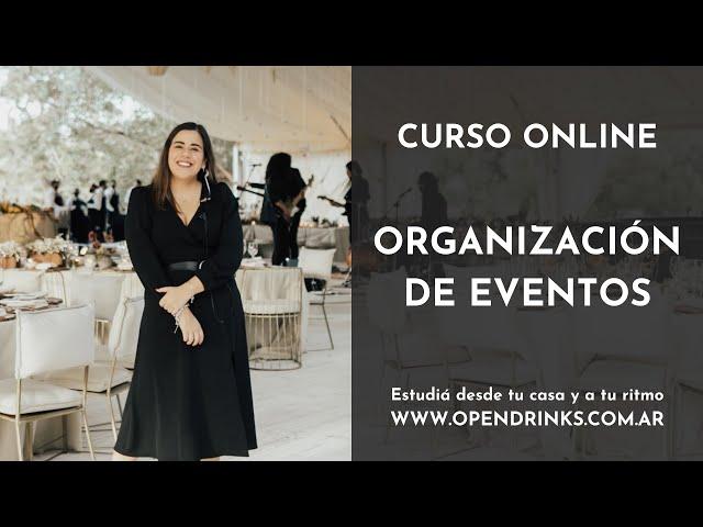 CURSO ONLINE DE ORGANIZACIÓN DE EVENTOS