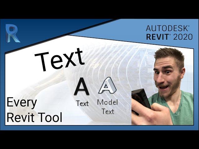 How to use Text | Revit 2020