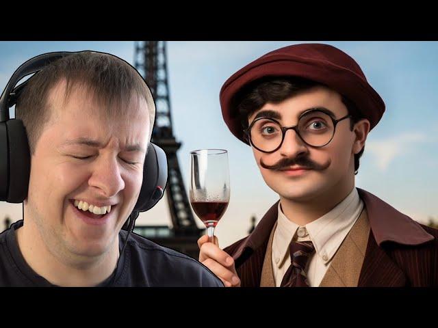 Holy Baguette! Marcel Reacts to Harry Potter but in France