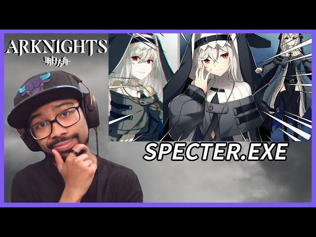 TAKDES SPECTER.EXE REACTION! | Arknights Memes