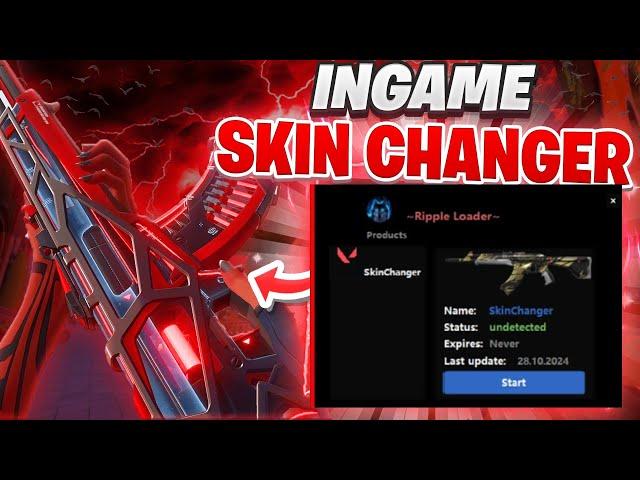 BEST FREE VALORANT SKIN CHANGER ALL SKINS SUPPORTED | RIPPLE SKIN CHANGER 2024