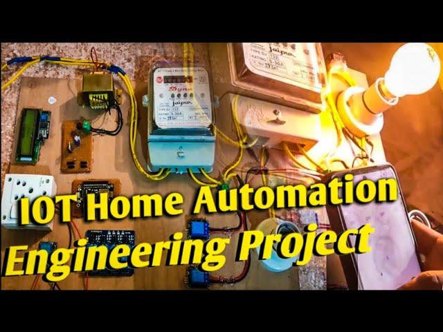 IOT Home Automation Engineering Project || How To Make IOT Projects || Genx Tech Robotics (Pune) ||