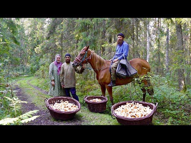 Happy Independent Life of Self-Sufficient Families In Remote Villages of Russia