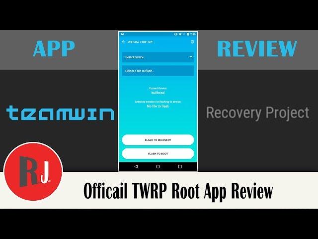 Official TWRP App Review