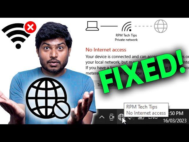 No Internet Access But Connected | Unidentified Network – Fixed