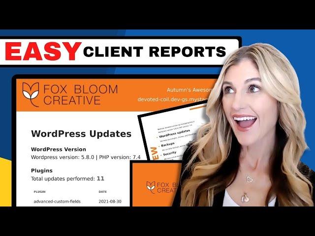Manage Multiple WordPress Websites + Automate Client Reports (ALL-IN-ONE Tool)