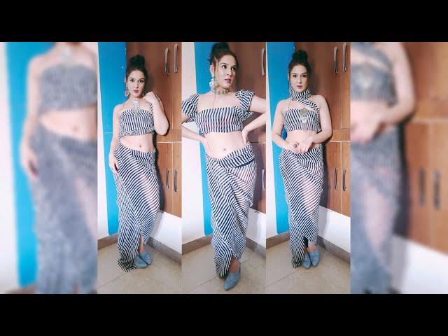 Saree Drape without Blouse