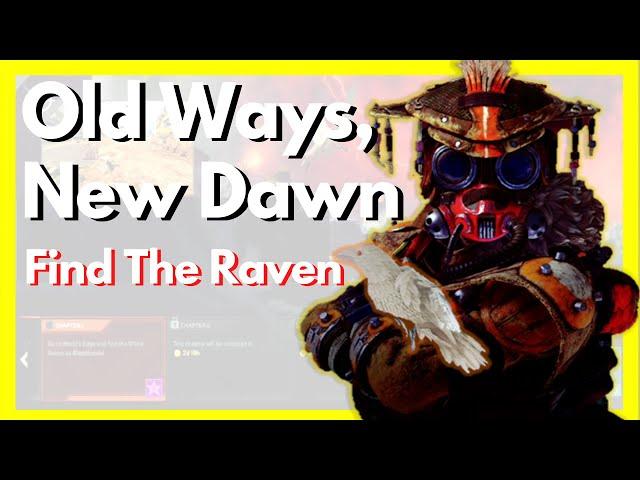 How to start the Old Ways, New Dawn Event Chapter 1 | Apex Legends Bloodhound Lore Revealed