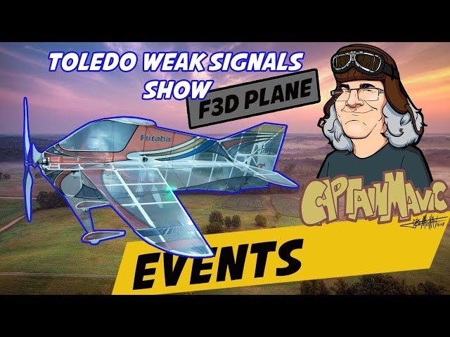 F3P plane - Toledo Weak Signals Show #CaptainMavic