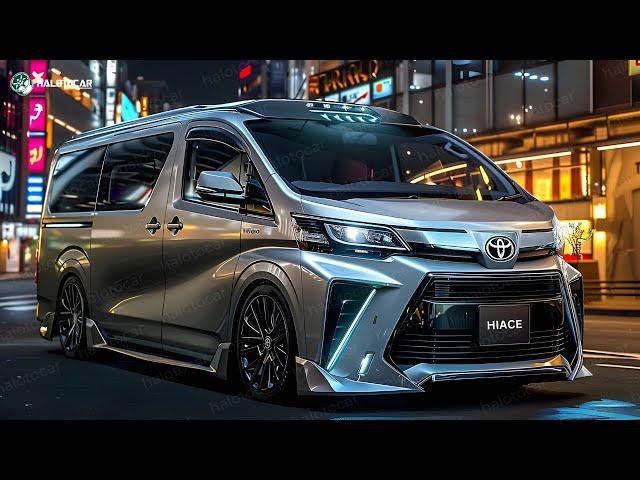 Finally! The New 2025 Toyota Hiace Is Here! Release Date!