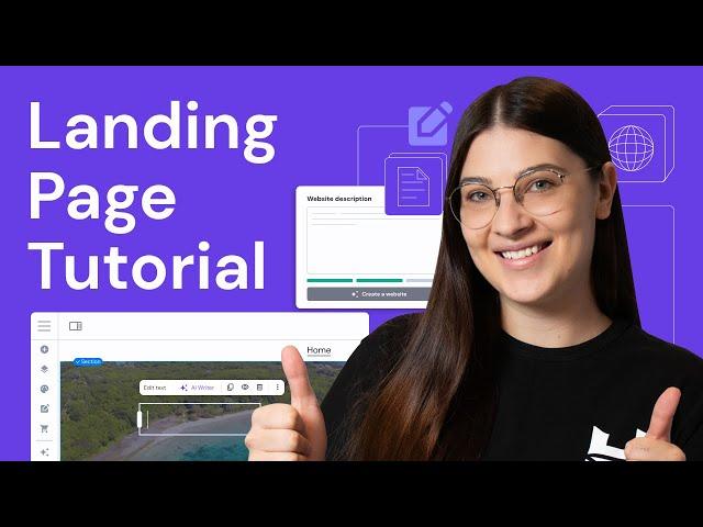 How to Create a Landing Page EASILY with Hostinger Website Builder