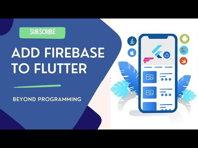 Flutter Firebase Setup Android Tutorial 2022