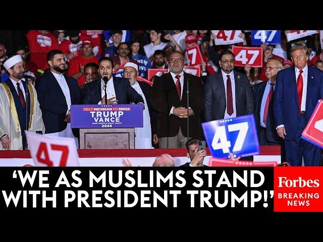 BREAKING NEWS: Michigan Muslim Leaders Passionately Endorse Him At Michigan Rally