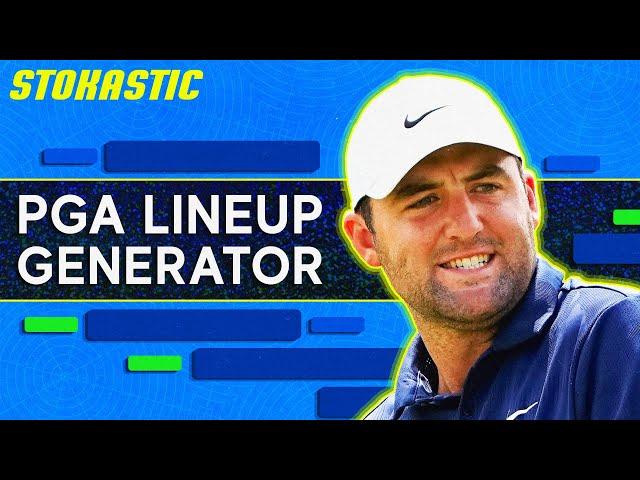 How to Use PGA DFS Lineup Generator: Get Winning DraftKings PGA Picks