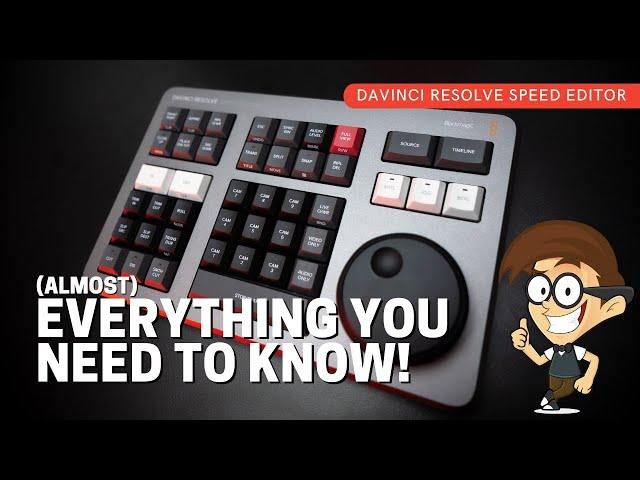 DAVINCI RESOLVE SPEED EDITOR - Does it work on the EDIT PAGE?! Overview, Q&A and Demonstration