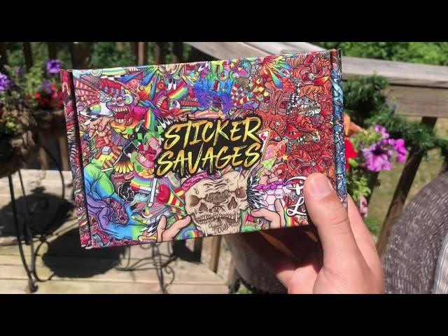 Sticker Subscription Box Designs | Sticker Savages