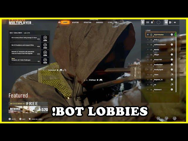 Get ALL 12 BOTS In Your LOBBY For Call Of Duty Black Ops 6... (COD BO6 Glitches) *BOT LOBBIES NOW*