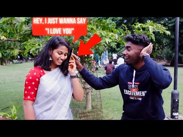 Convincing IITians to call their crushes & say " I love you"