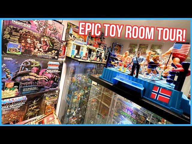 Epic Toy Room Tour! Grails, Proto's & Loads of 80s & 90s Toys! Ed Goes Norway - BEHIND THE COLLECTOR