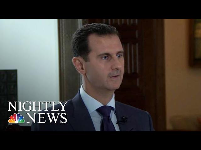 Syrian President Bashar Al-Assad: Exclusive Interview | NBC Nightly News