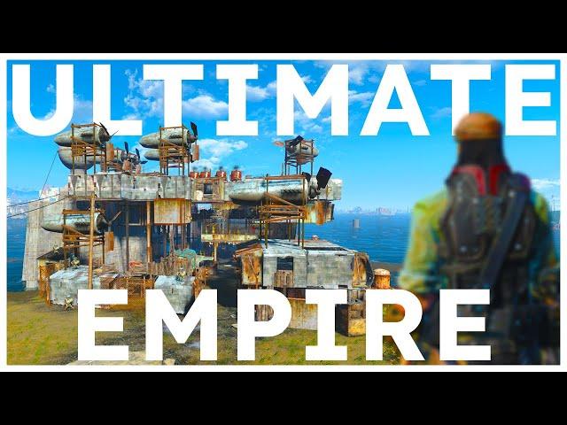 Building The ULTIMATE Settlement Empire In Fallout 4.