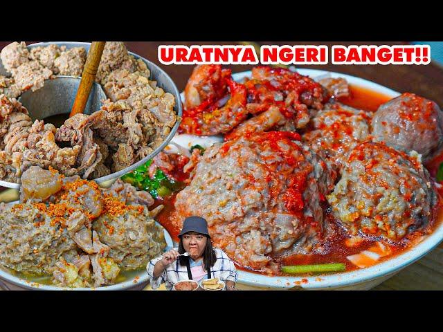 GOKIL!! PELOPOR BAKSO URAT TETELAN DI KOTA SURABAYA!! BARU BUKA ANTRIANNYA UDA PANJANG!