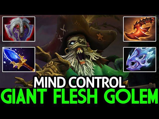 MIND CONTROL [Undying] Giant Flesh Golem Very Aggressive Play Dota 2