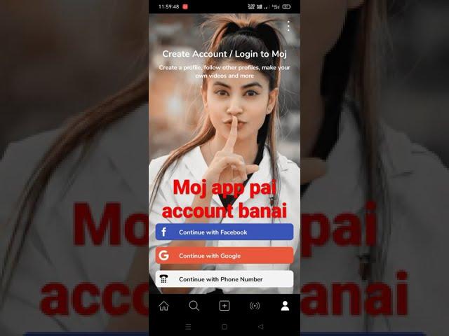 #moj #mojvideo #moj account #moj app pai account kaisai banai