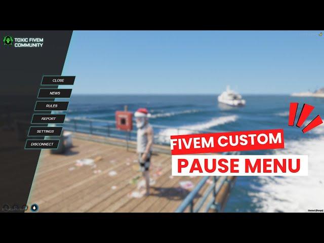 Fivem Custom Pause Menu Fivem Scripts | Tebex Scripts