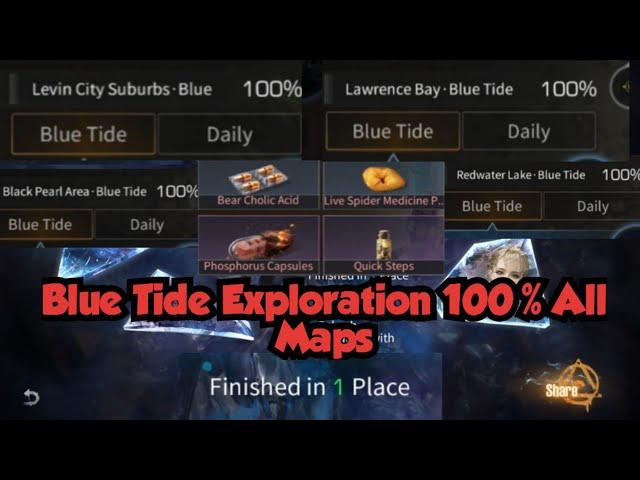 All Blue Tide Exploration and Medical Formulas 100% - Levin Suburbs, Redwater, Black Pearl, Lawrence