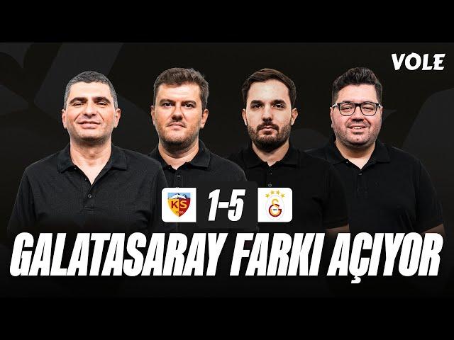 Kayserispor - Galatasaray Maç Sonu | Ilgaz Çınar, Sinan Yılmaz, Kerem Övet, Berk Göl | NAKAVT