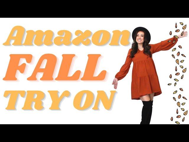 AMAZON FALL MINI HAUL Try On \\ Designer Dupe Boots and Hats! #Amazon #TryOn