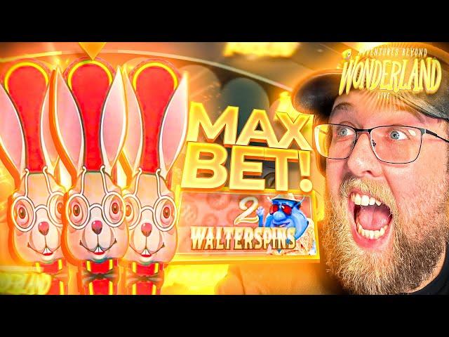 MY BIGGEST WIN ON ADVENTURES BEYOND WONDERLAND (MAX BETS)