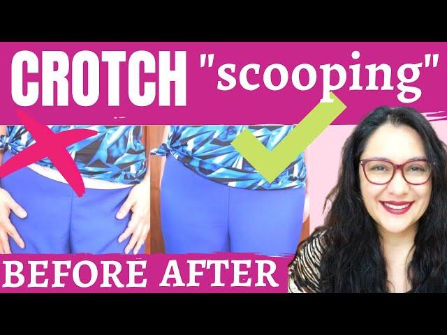 Improving FIT on your PANTS. To "scoop" or not??  Let's Sew Easy Pants Mini-Series.  Ep 5