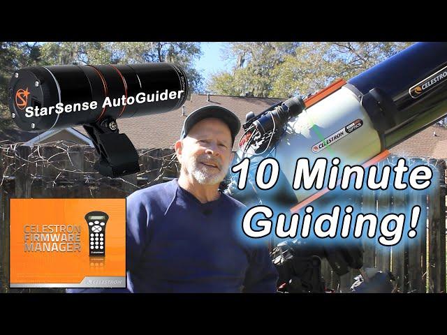 Celestron's StarSense AutoGuiding Setup for Perfect Guiding