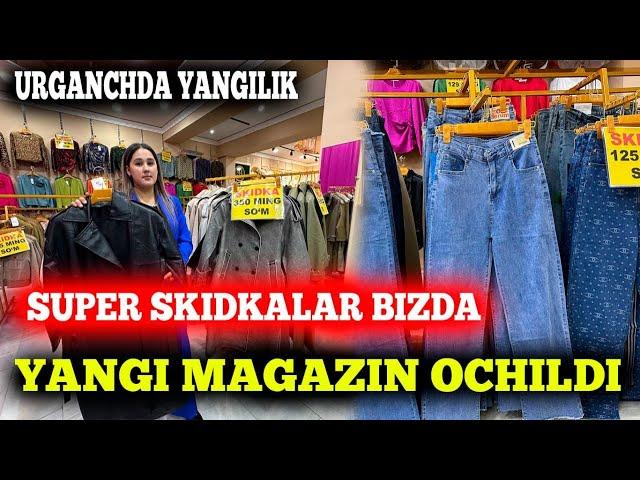 URGANCHDA YANGI SHAXNOZA BOUTIQUE magazin ochildi