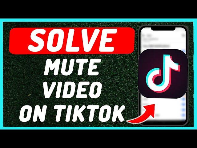 How To Solve Mute video on Tiktok || How To Fix A Muted Video On Tiktok