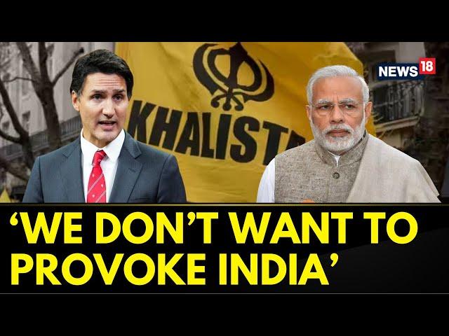 Amid India Canada Standoff, Canadian PM Says He Does Not Want To Provoke India | English News