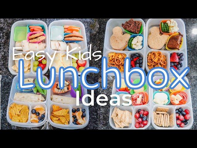 Kids School Lunch Ideas// 5 Easy & Simple Meals