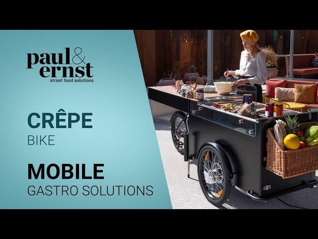 CRÊPE BIKE | paul&ernst | mobile gastro solutions #food #bike #catering #crepe