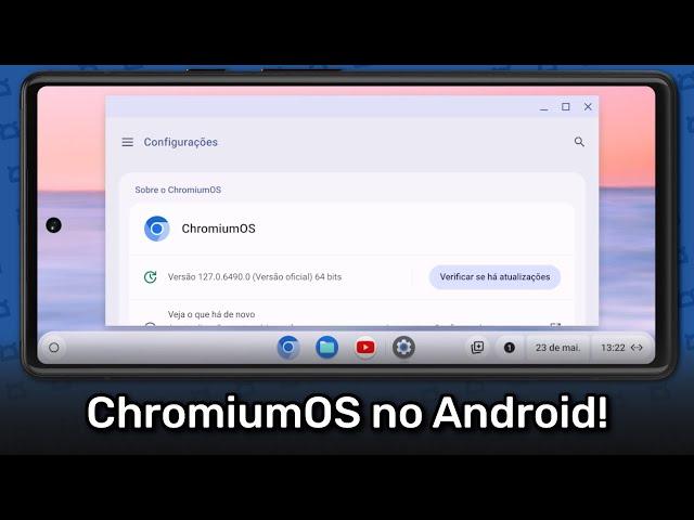 ChromiumOS no Android (Maquina Virtual)