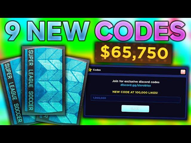 *NEW* WORKING ALL CODES FOR Super League Soccer IN 2024 SEPTEMBER! ROBLOX Super League Soccer CODES