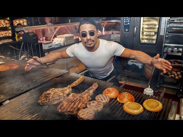 Salt Bae  Meat Cutting Compilation! The Meat KING!