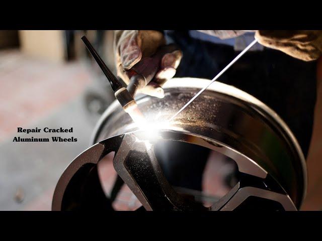  How to Weld and Repair Cracked Aluminum Wheels: Step-by-Step Guide Part 1 ️ 𝐂𝐘 𝐓𝐞𝐜𝐡