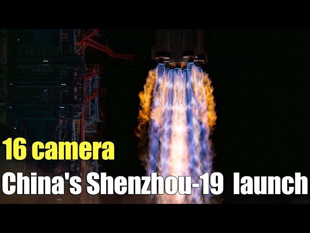 16 camera: China's Shenzhou-19  launch