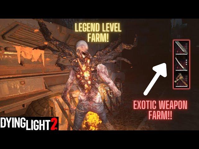 Dying Light 2: Stay Human: 2024 Non-Patched Fast Exotic Weapon, Trophy, And Legend XP Farm.